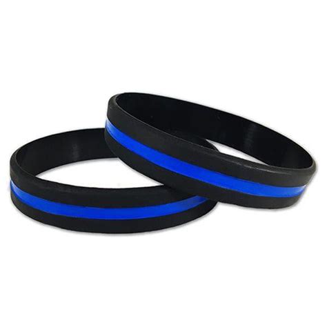 Thin Blue Line Bracelet Custom
